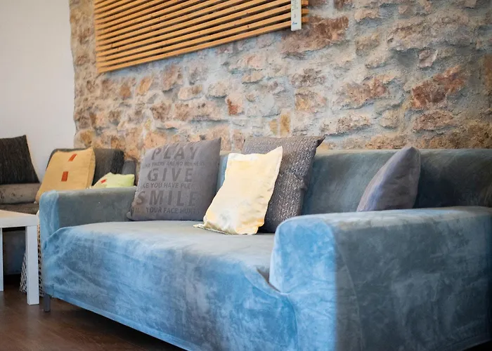 Modern Stone House In With Jacuzzi *