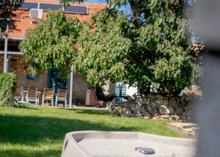 Modern Stone House In With Jacuzzi 펜션 *